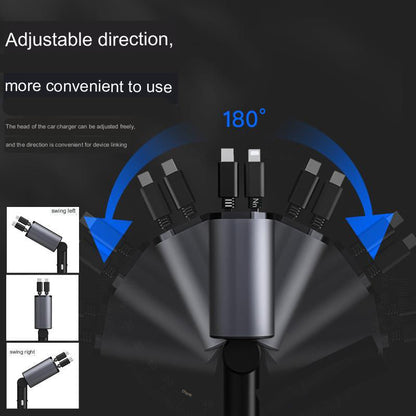 4 in 1 Retractable Charge