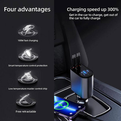 4 in 1 Retractable Charge