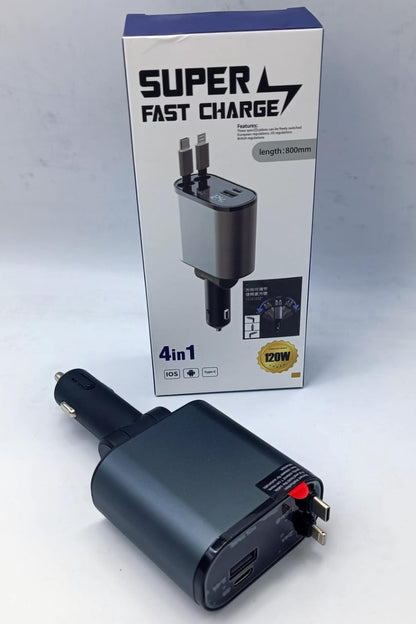 4 in 1 Retractable Charge