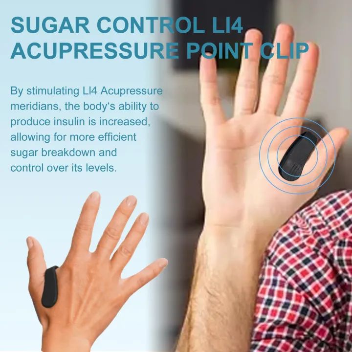 EELHOE - Sugar Control L14 Acupressure Point Clip (Original)